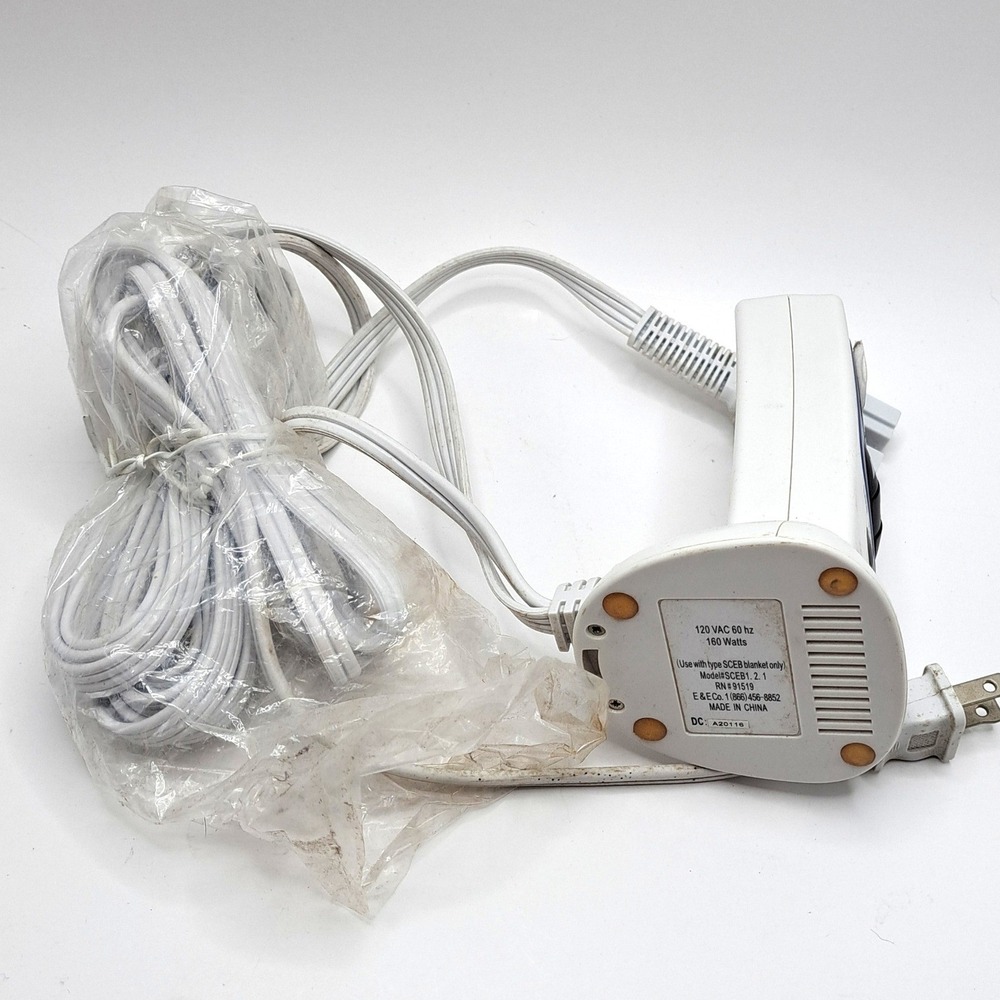 Beautyrest Electric Blanket Controller Handheld Remote Power Cord SCEB1.2.1 - Picture 4 of 4